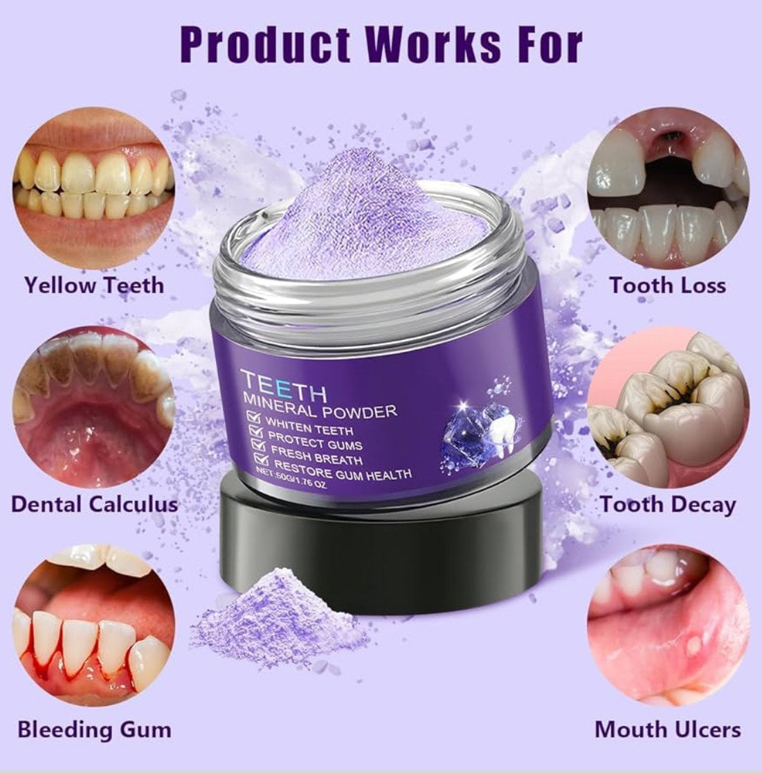 Teeth Restoration Mineral Powder