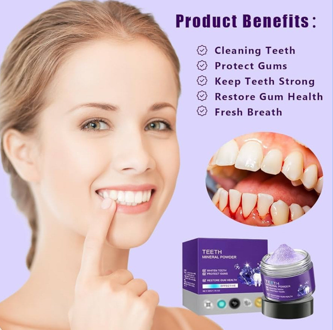 Teeth Restoration Mineral Powder